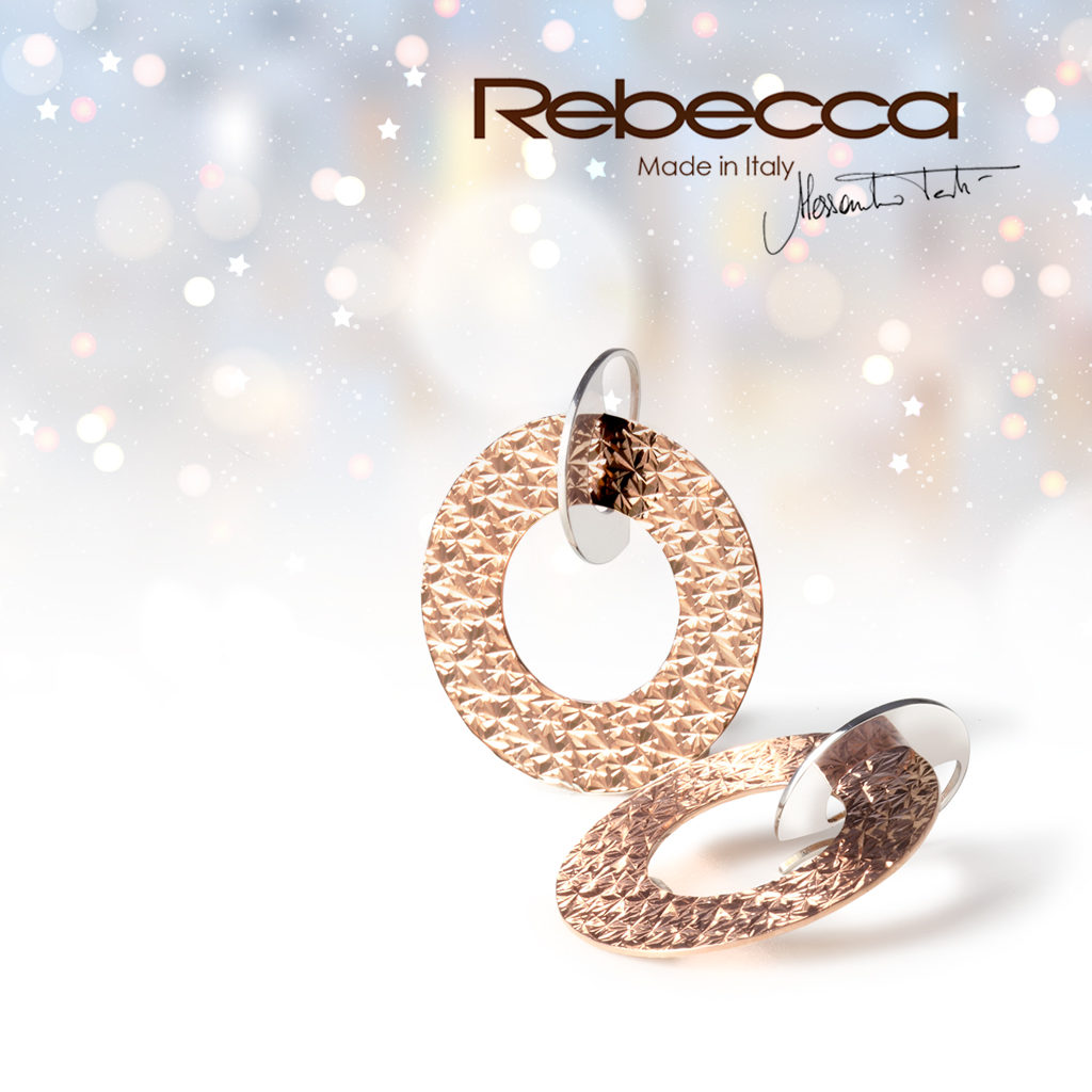 rebecca gioielli r-zero earrings