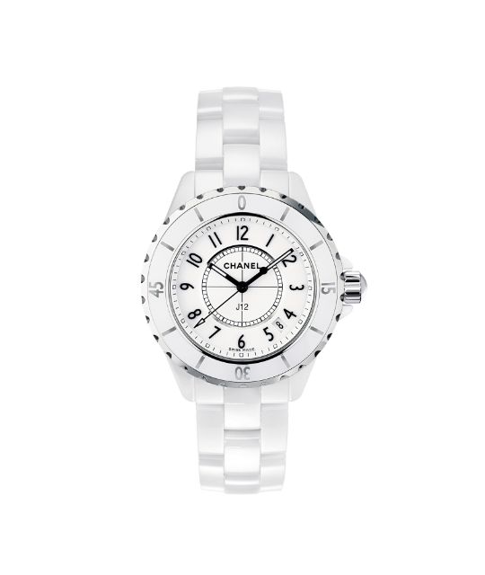 chanel J12 33 MM WHITE CERAMIC - QUARTZ watch