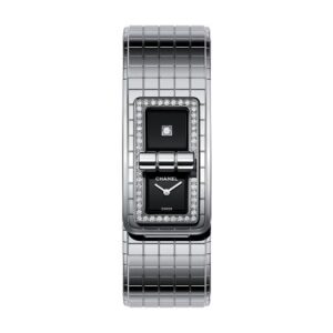chanel code coco watch - steel