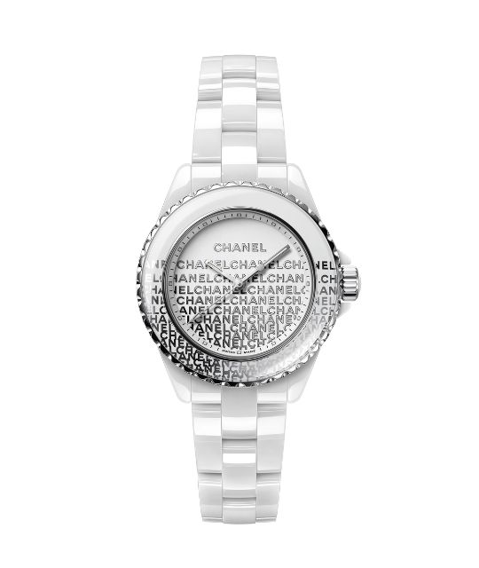 J12 wanted de chanel ladies watch in white ceramic
